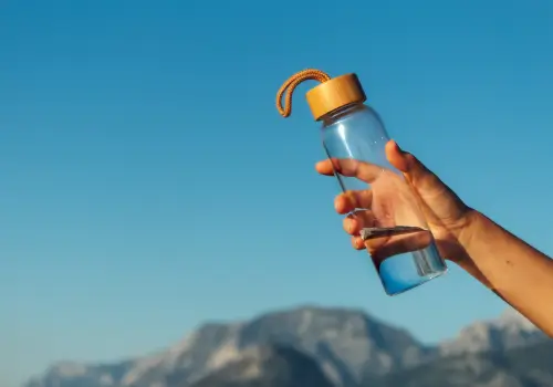 glass of water